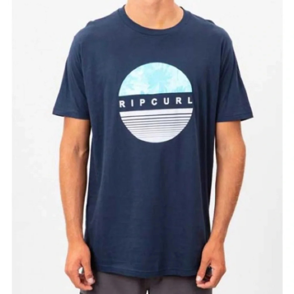 Rip Curl Barrel Killa Premium Tee Standard Fit T-Shirt Men’s Medium Navy Cotton